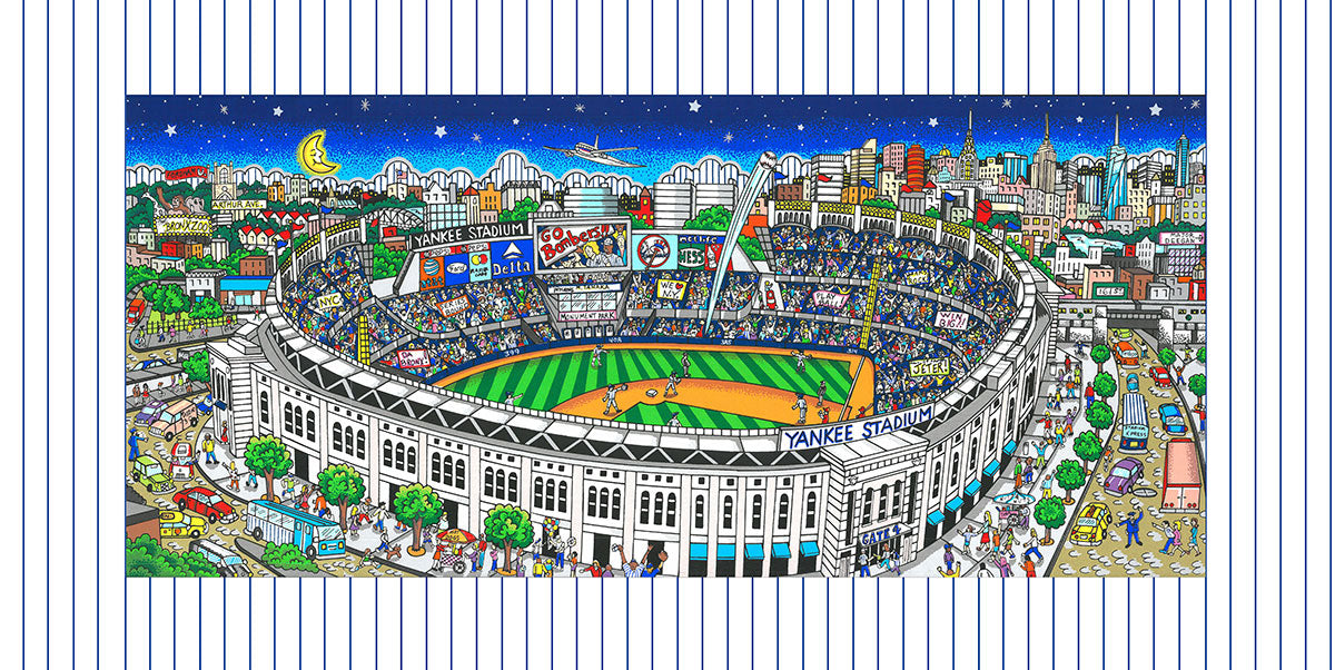 Charles Fazzino Pinstripe Pride 3D Limited Edition Silkscreen on Paper