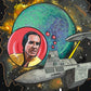 Charles Fazzino "Star Trek: The Beginning" 3D Limited Edition Mixed-Media on Paper