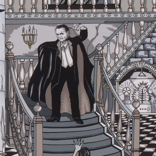 Charles Fazzino The Monsters of Universal Studios 3D Limited Edition Silkscreen on Paper