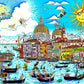 Charles Fazzino "The Sun Rises Over Venice" 3D Limited Edition Silkscreen on Paper
