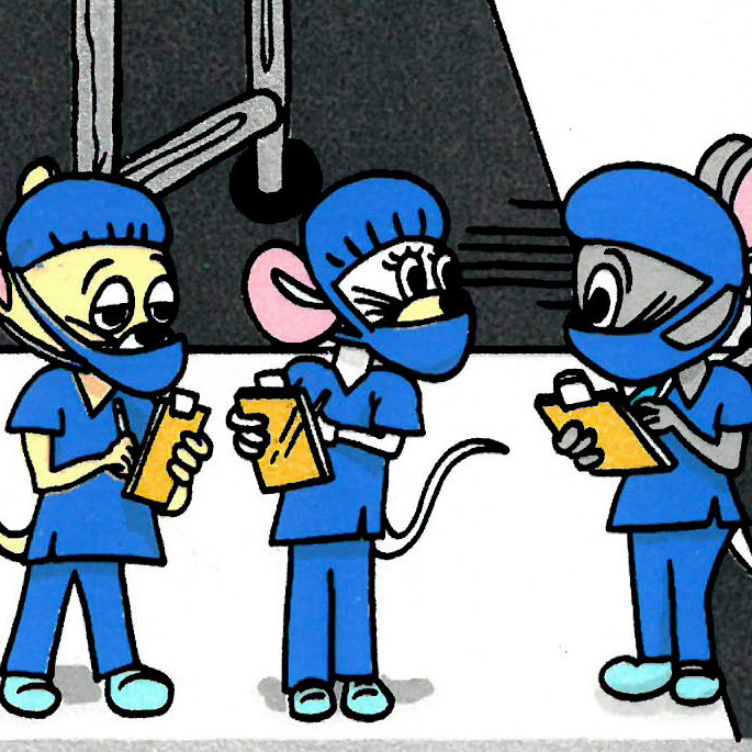 Charles Fazzino Tom & Jerry’s Surgical CATastrophe 3D Limited Edition Silkscreen on Paper