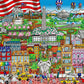 Charles Fazzino "Washington Welcomes You" 3D Limited Edition Silkscreen on Paper