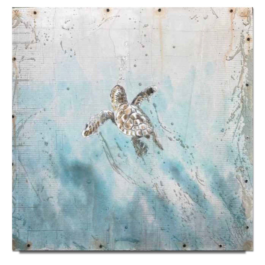 Trevor Mezak Baby Blue Limited Edition Canvas Giclee