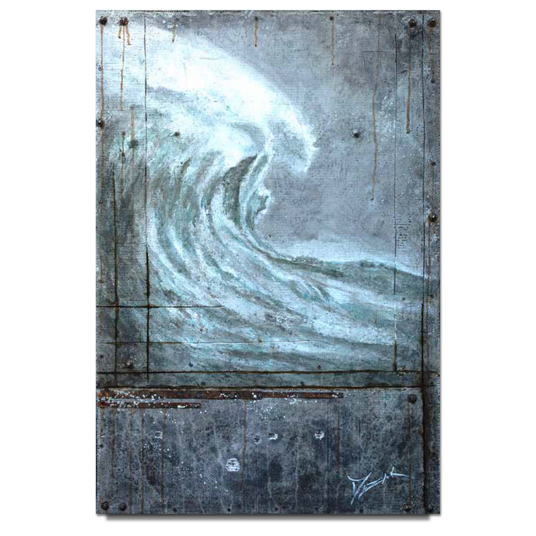 Trevor Mezak Backyards Limited Edition Canvas Giclee