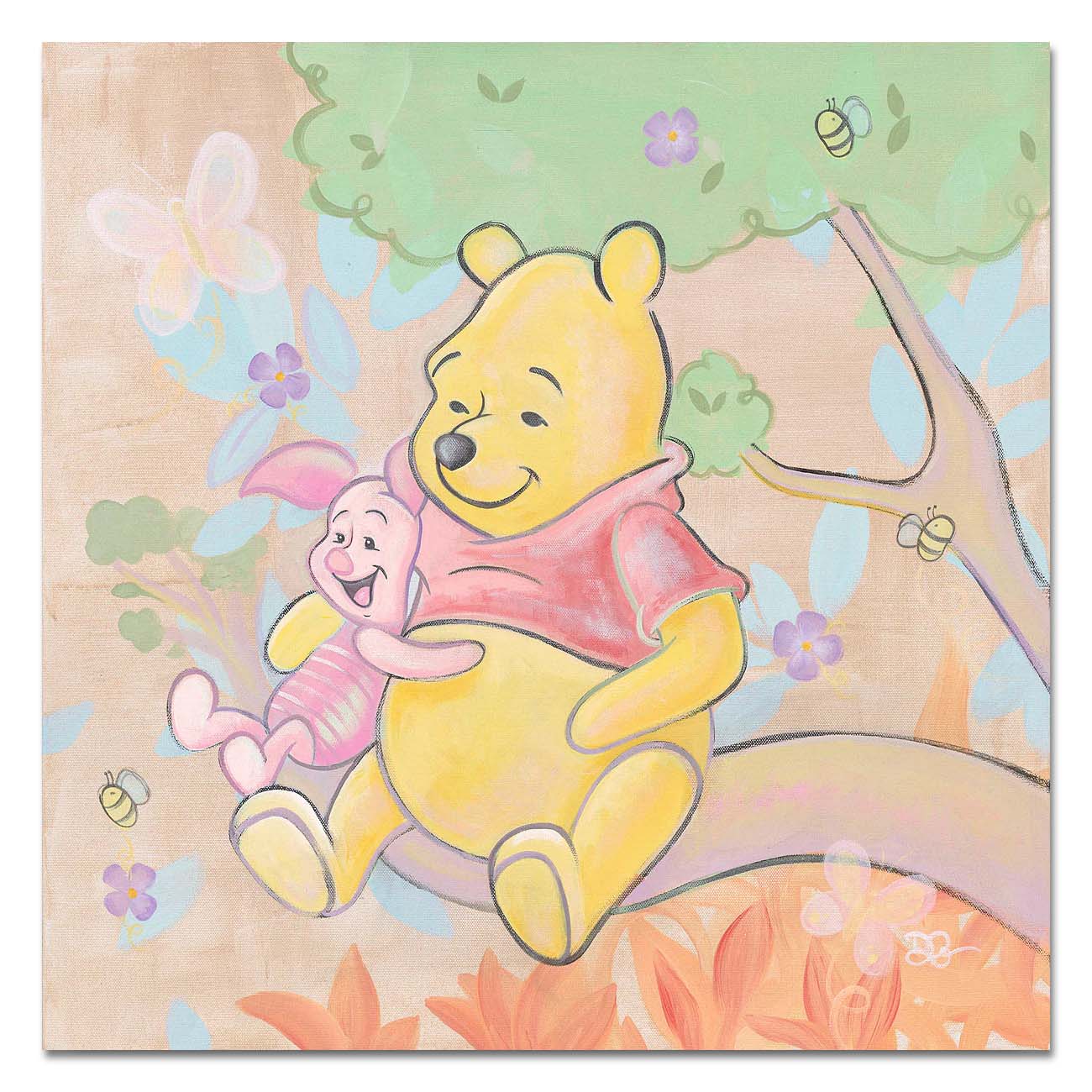 Dom Corona Disney Beary Favorite Day Limited Edition Canvas Giclee