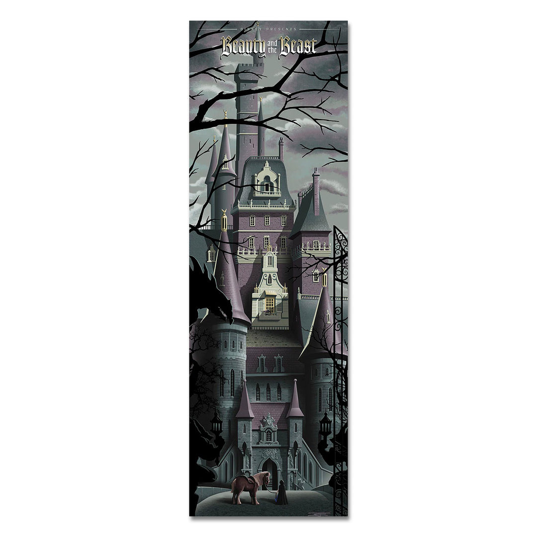 JC Richard Beauty and the Beast Castle Limited Edition Canvas Giclee