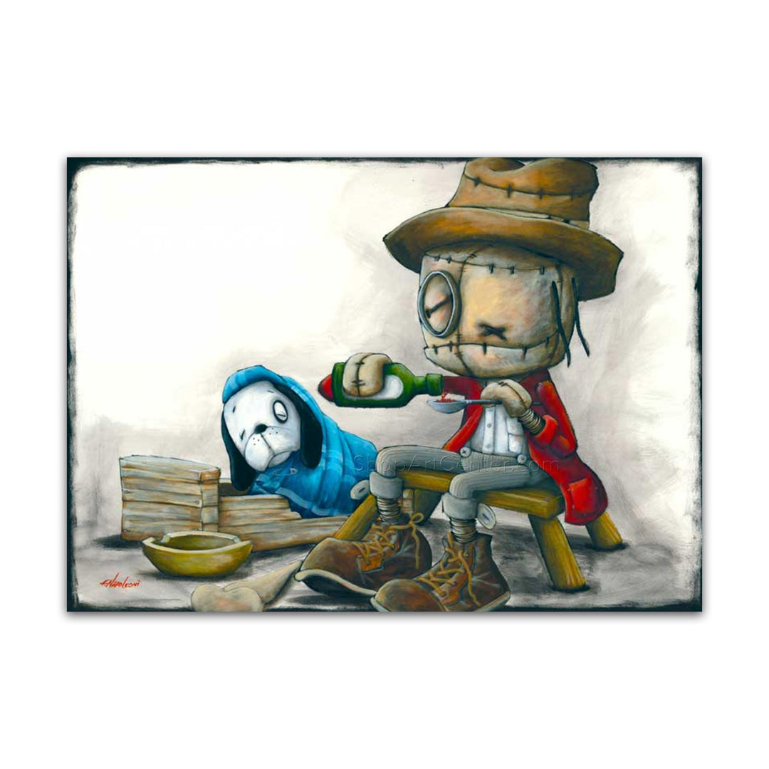 Fabio Napoleoni Bedside Manner, Little Bit of Love Limited Edition Paper Giclee