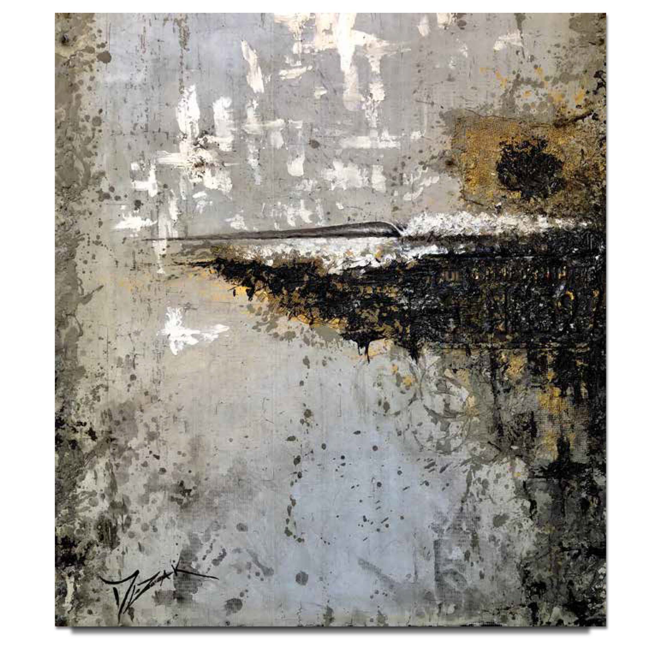 Trevor Mezak Black Ball Limited Edition Canvas Giclee