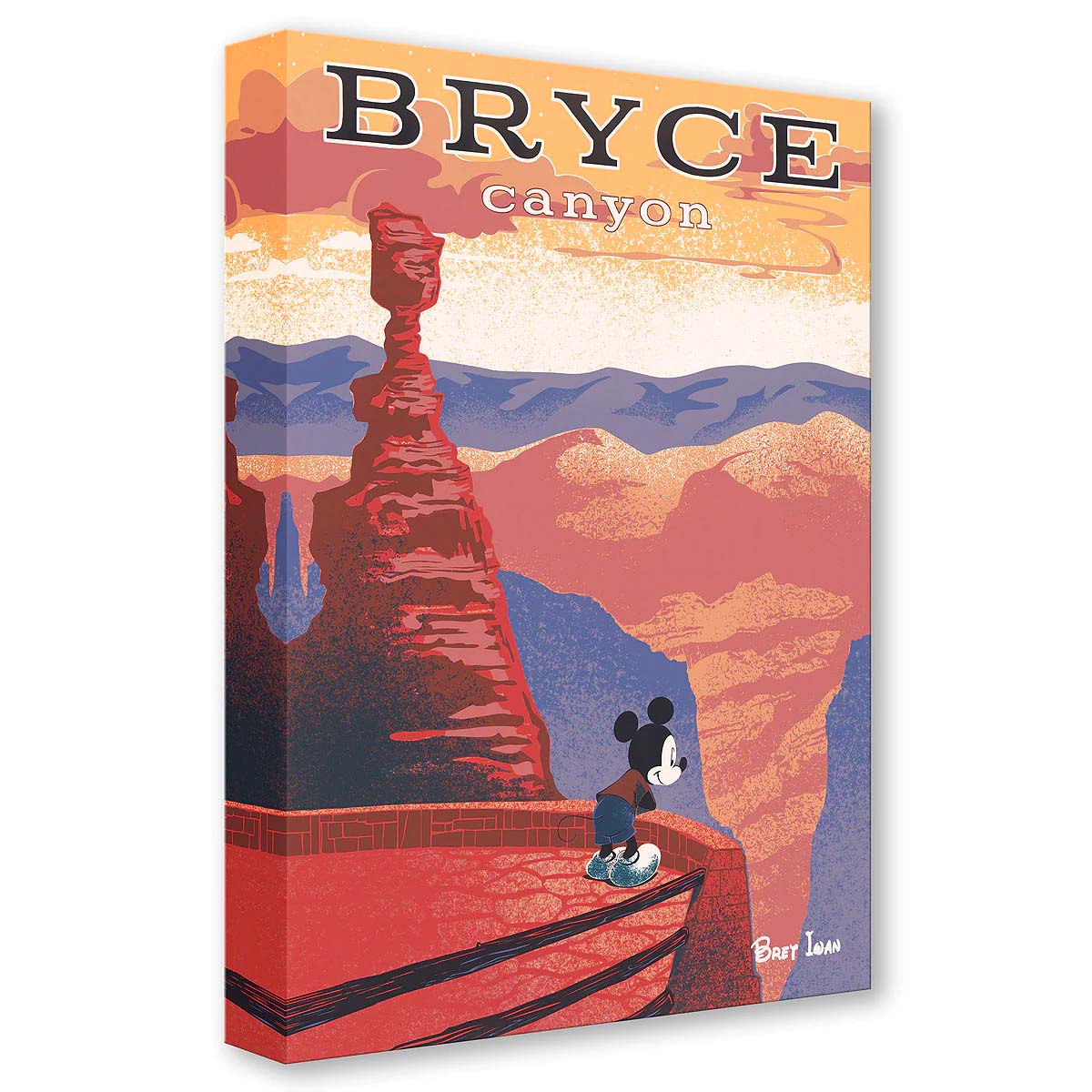 Bret Iwan Disney "Bryce Canyon" Limited Edition Canvas Giclee