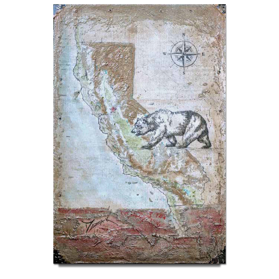 Trevor Mezak Cali Limited Edition Canvas Giclee