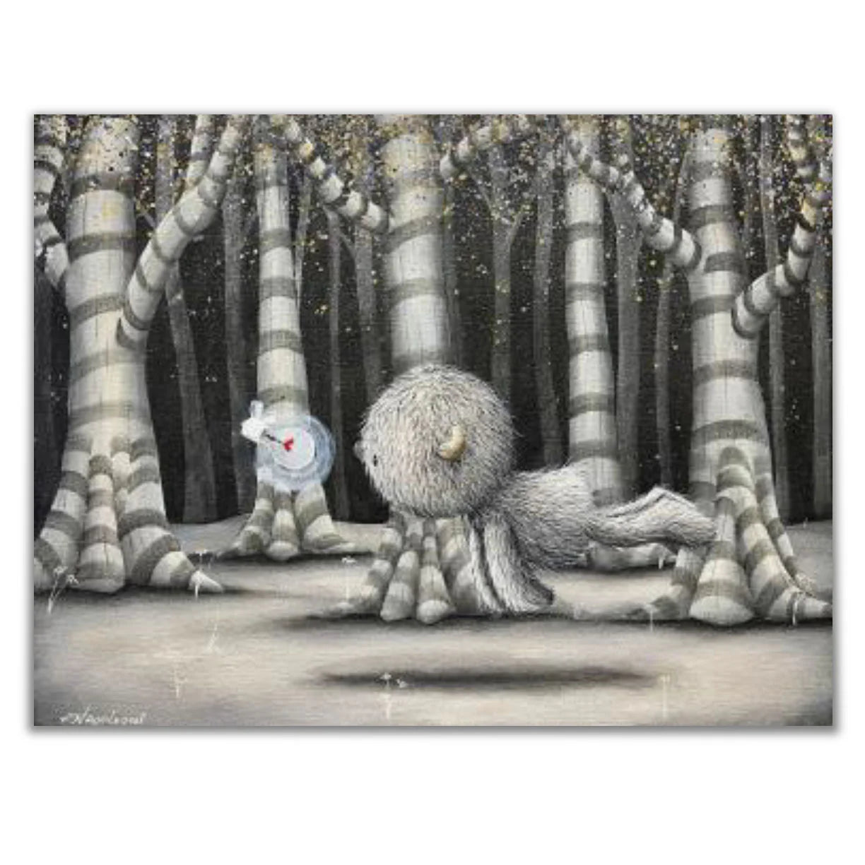Fabio Napoleoni "Captured By a Thought" Limited Edition Canvas Giclee
