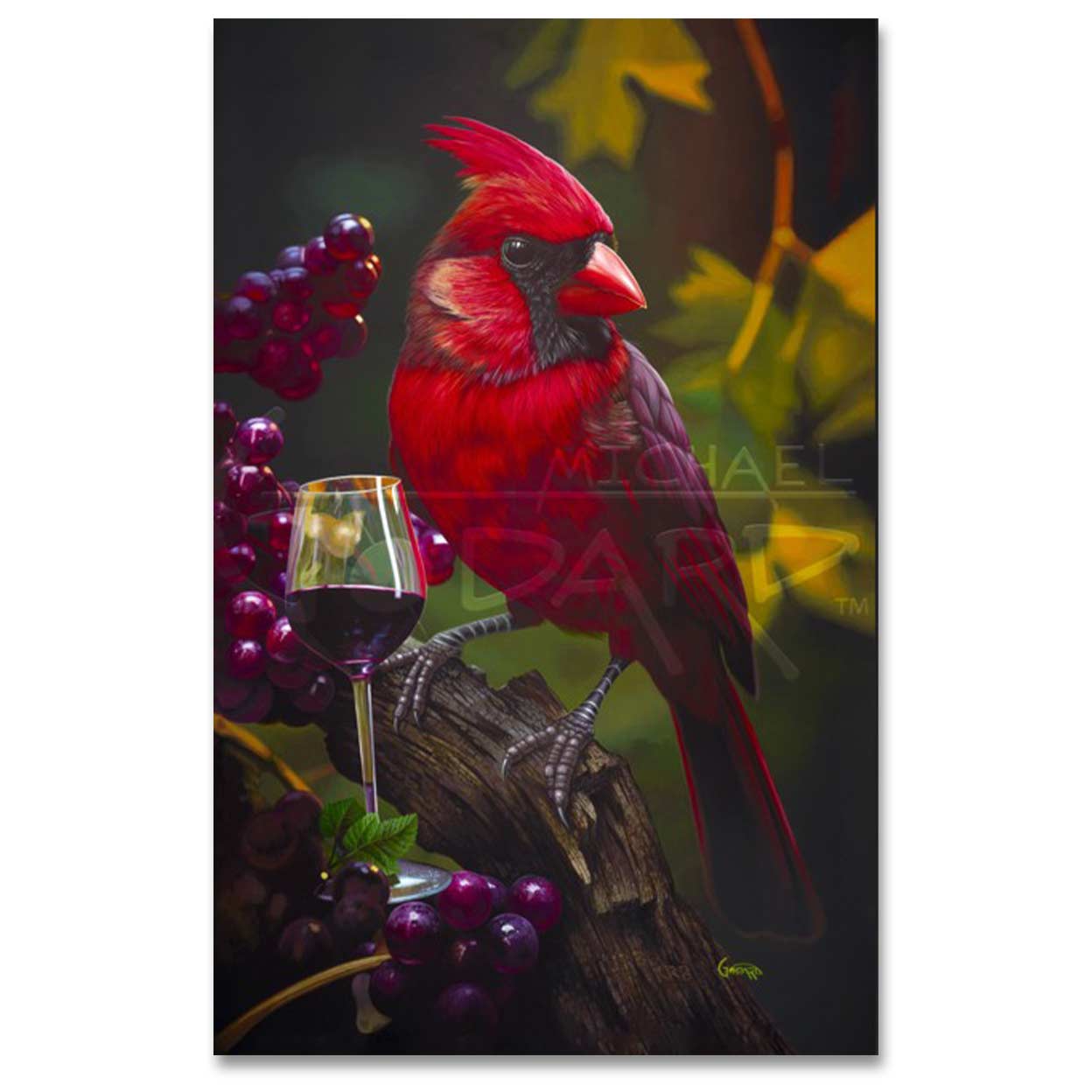 Michael Godard Cardinal Wine Limited Edition