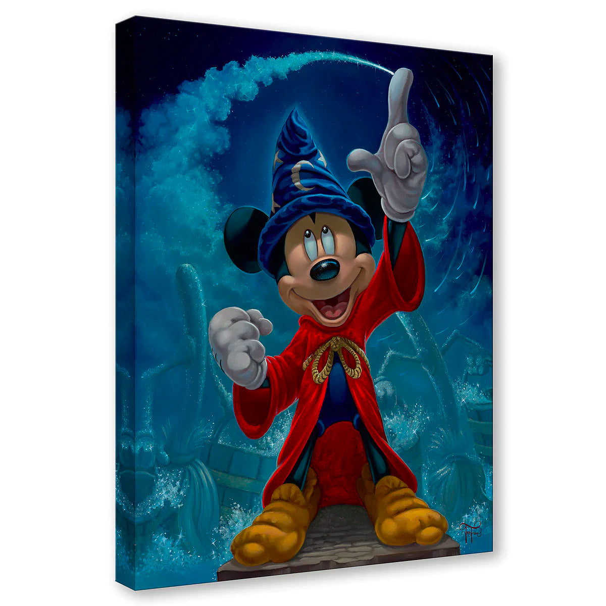 Jared Franco Disney "Casting Magic" Limited Edition Canvas Giclee
