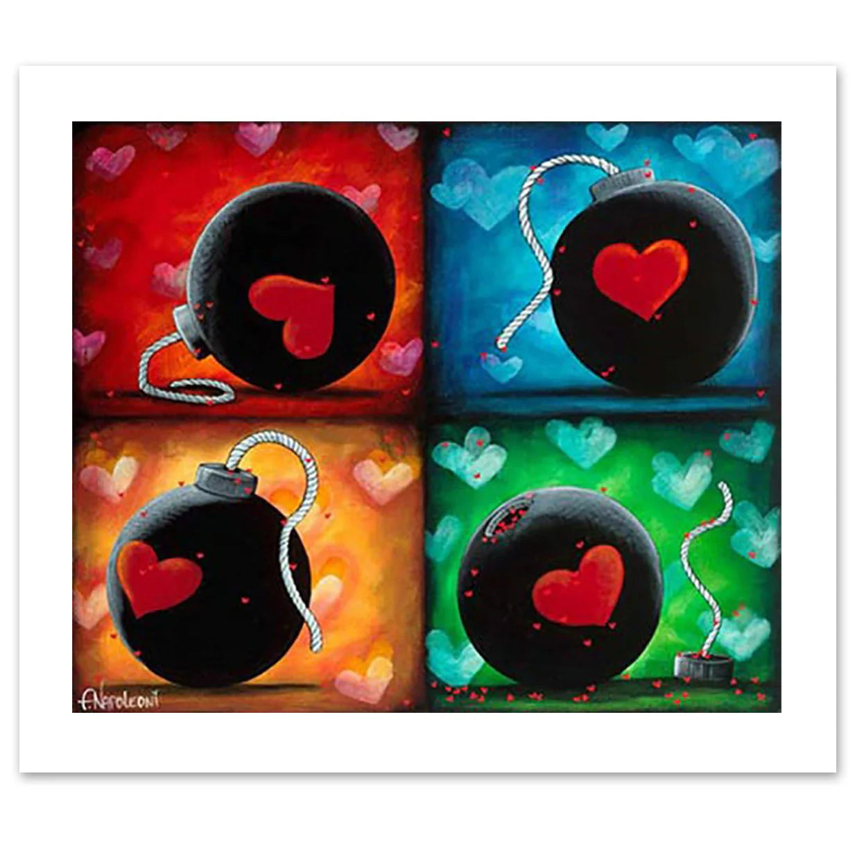 Fabio Napoleoni "Choose Your Flavor" Limited Edition Paper Giclee