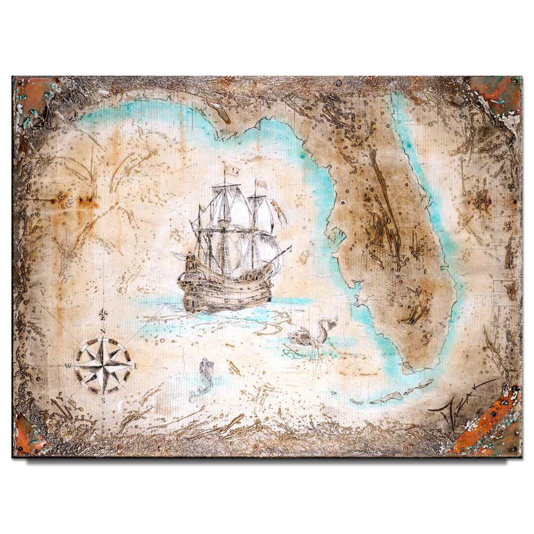 Trevor Mezak Conquistador Voyage Limited Edition Canvas Giclee