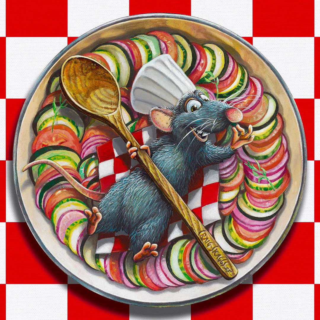Craig Skaggs Disney Little Chef Limited Edition Canvas Giclee