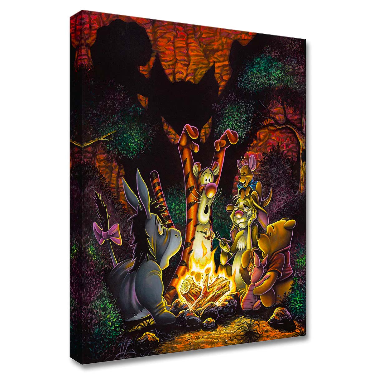 Craig Skaggs Disney Tigger's Spooky Tale Limited Edition Canvas Giclee
