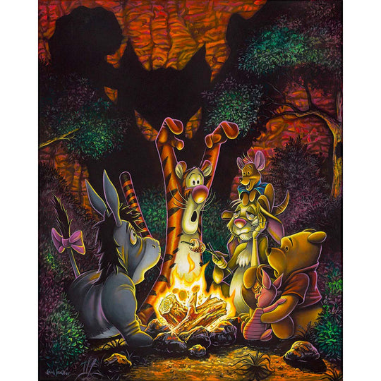 Craig Skaggs Disney Tigger's Spooky Tale Limited Edition Canvas Giclee
