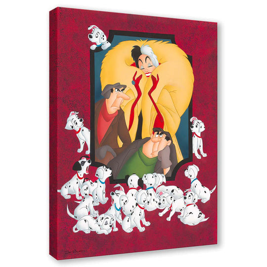 Don "Ducky" Williams Disney Cruella and Company Limited Edition Canvas Giclee