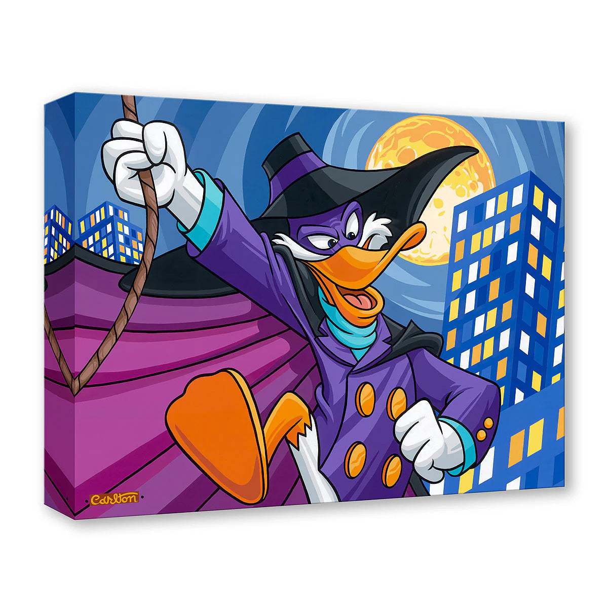 Trevor Carlton Disney Darkwing on the Case Vintage Classics Edition • Reclaimed Wood