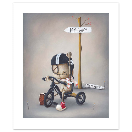 Fabio Napoleoni "Defiant" (Outcast 2) Limited Edition Paper Giclee