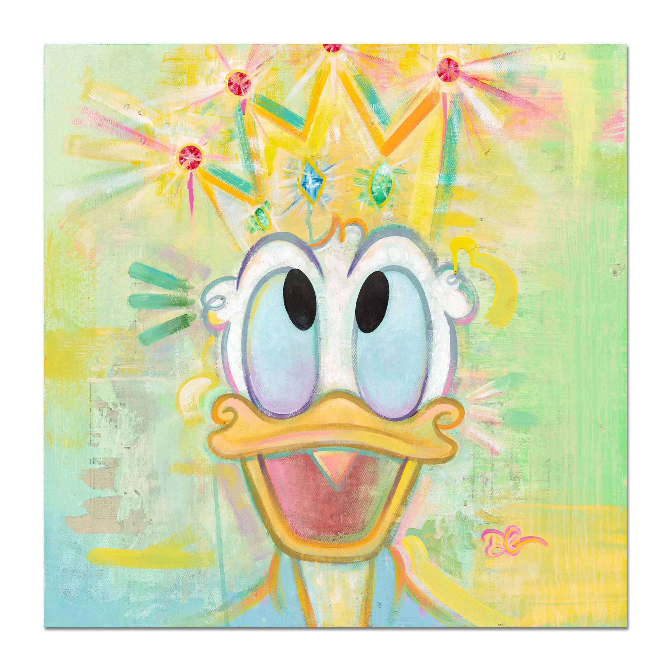 Dom Corona Disney Dignified Duck Limited Edition Canvas Giclee