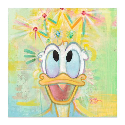 Dom Corona Disney "Dignified Duck" Limited Edition Canvas Giclee
