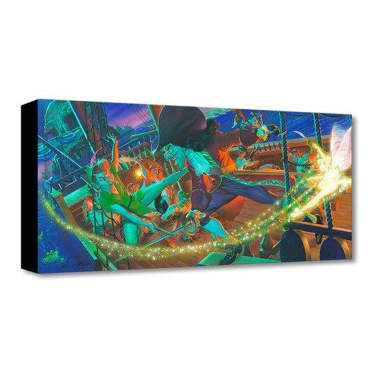 Alex Ross Disney "Clash for Neverland" Limited Edition Canvas Giclee