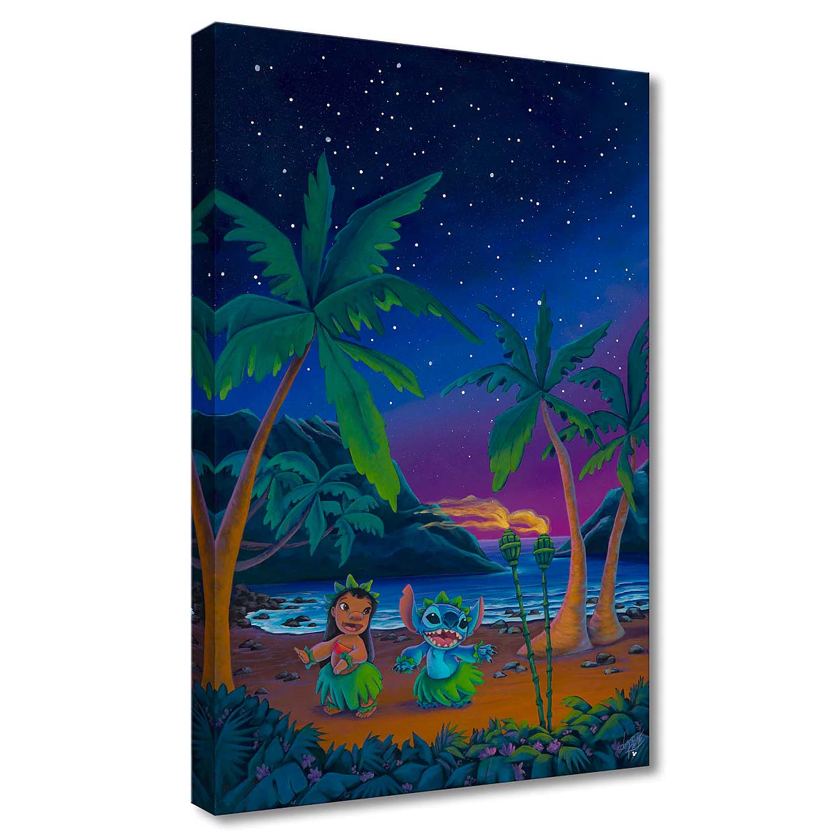Denyse Klette Disney "Keiki Hula" Limited Edition Canvas Giclee