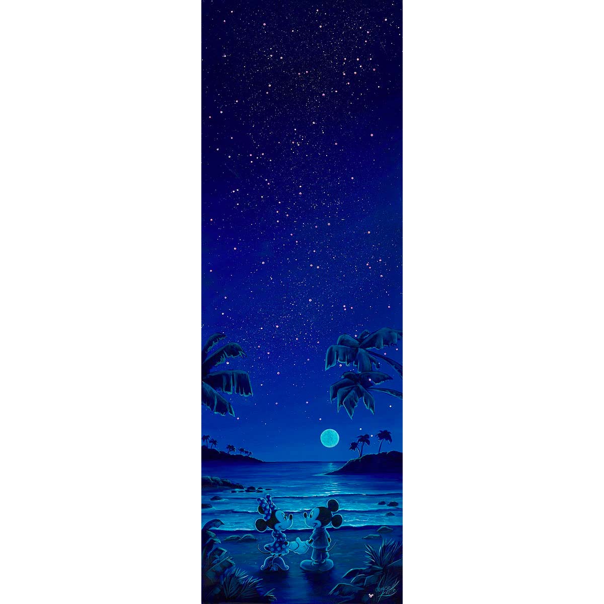 Denyse Klette Disney "Under the Stars" Limited Edition Canvas Giclee