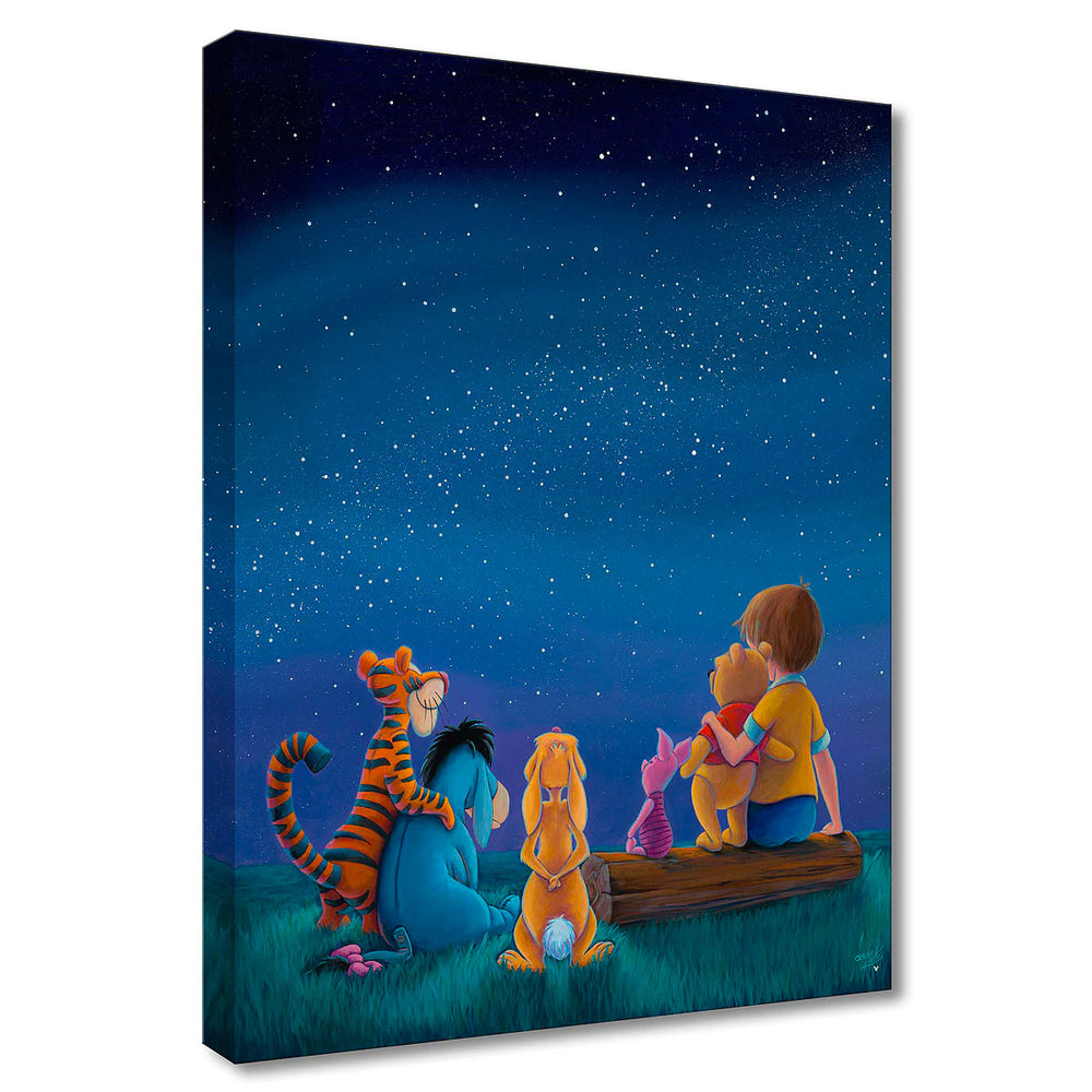 Denyse Klette Disney Good Friends are like Stars Limited Edition Canvas Giclee