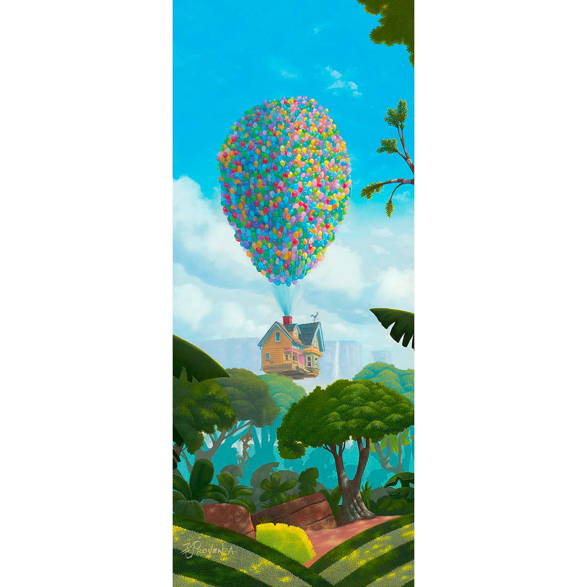 Michael Provenza Disney "Ellie's Dream" Limited Edition Canvas Giclee