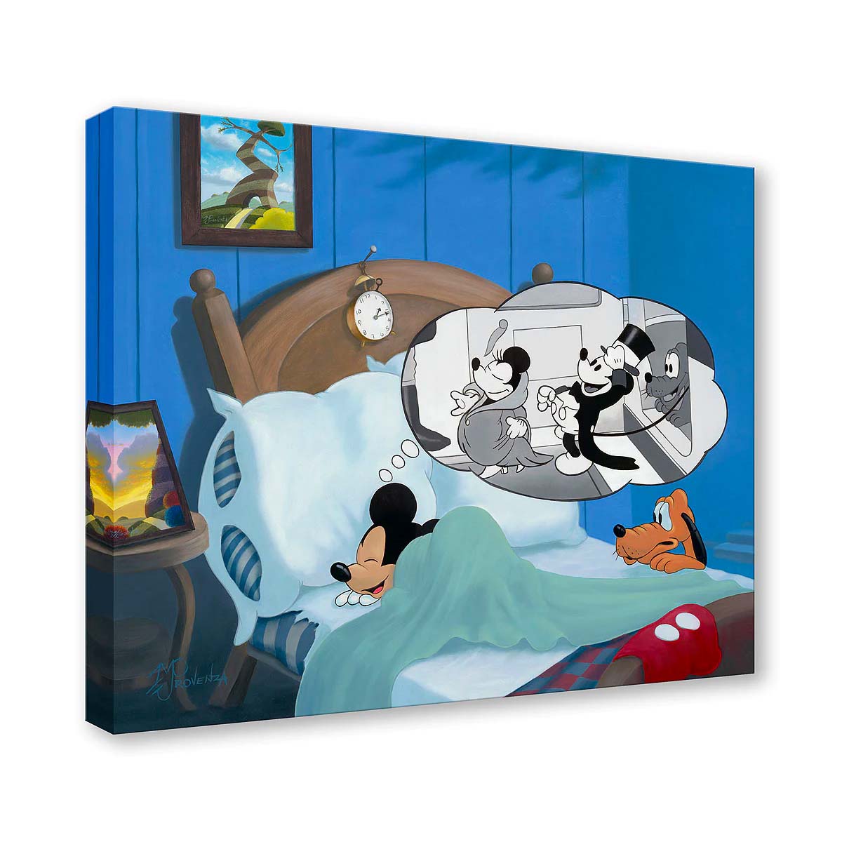 Michael Provenza Disney "Gala Mickey 1933" Limited Edition Canvas Giclee