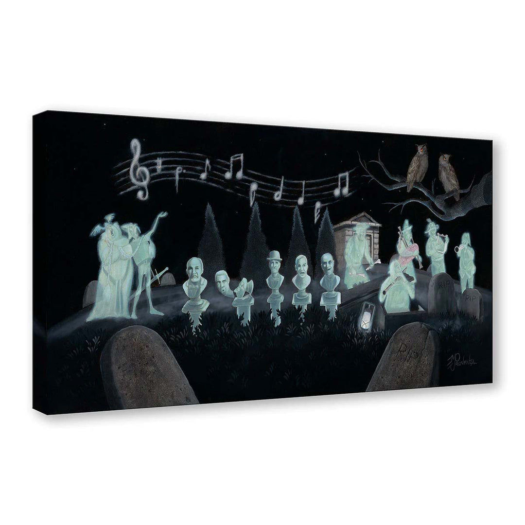 Michael Provenza Disney Graveyard Symphony Limited Edition Canvas Giclee