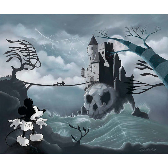 Michael Provenza Disney One Stormy Night Limited Edition Canvas Giclee