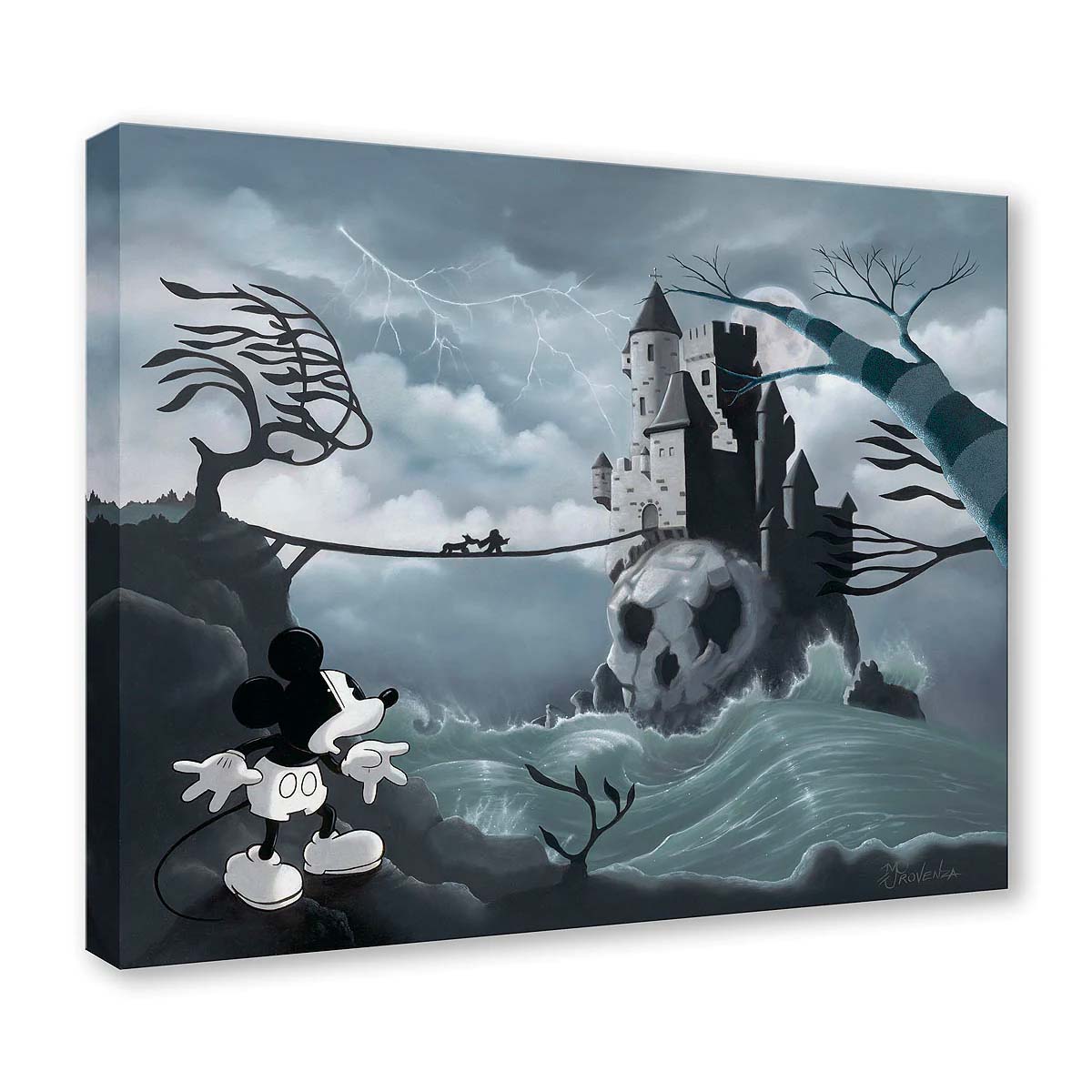 Michael Provenza Disney "One Stormy Night" Limited Edition Canvas Giclee