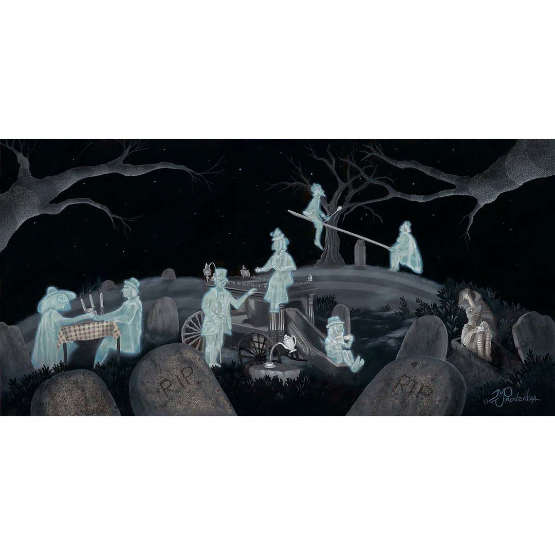 Michael Provenza Disney Tea Party Limited Edition Canvas Giclee