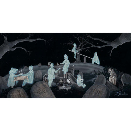 Michael Provenza Disney Tea Party Limited Edition Canvas Giclee