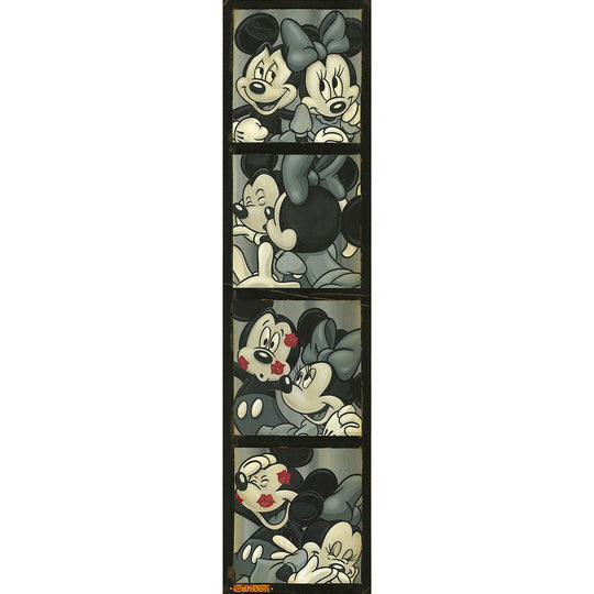 Trevor Carlton Disney Photo Booth Kiss Vintage Classics Edition • Reclaimed Wood