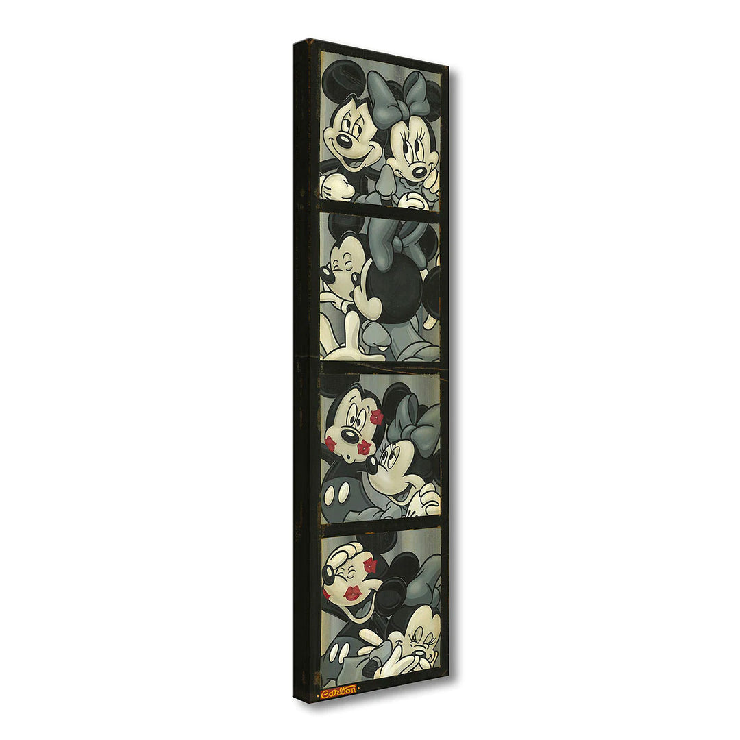 Trevor Carlton Disney Photo Booth Kiss Vintage Classics Edition • Reclaimed Wood