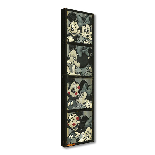 Trevor Carlton Disney Photo Booth Kiss Vintage Classics Edition • Reclaimed Wood