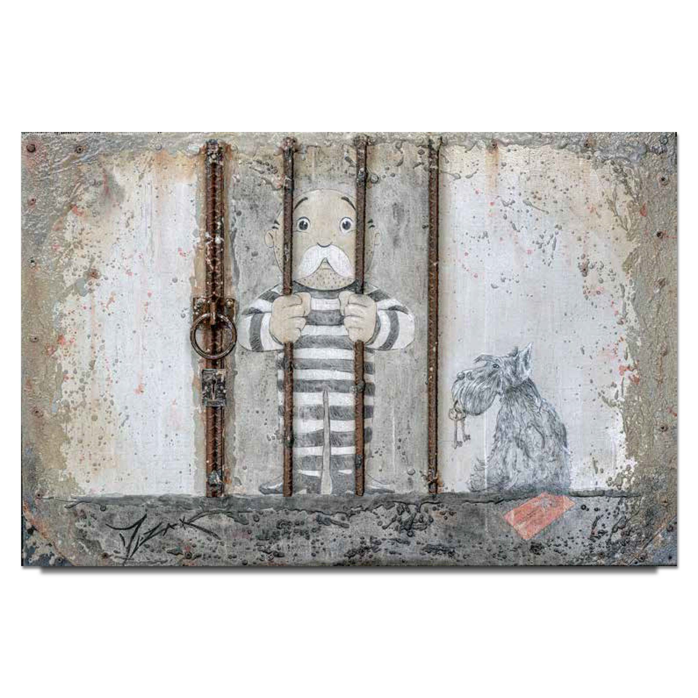 Trevor Mezak Do Not Pass Go Limited Edition Canvas Giclee
