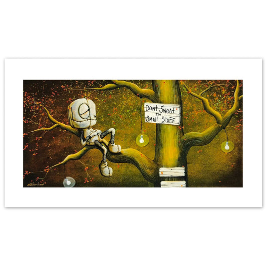 Fabio Napoleoni "Don't Sweat the Small Stuff" Open Edition Paper Giclee