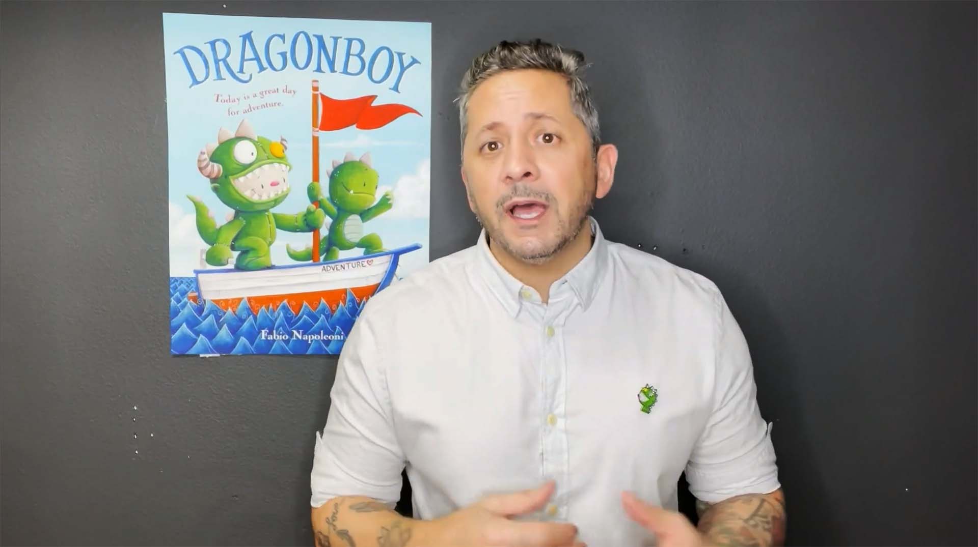 Load video: Dragonboy 1 Book