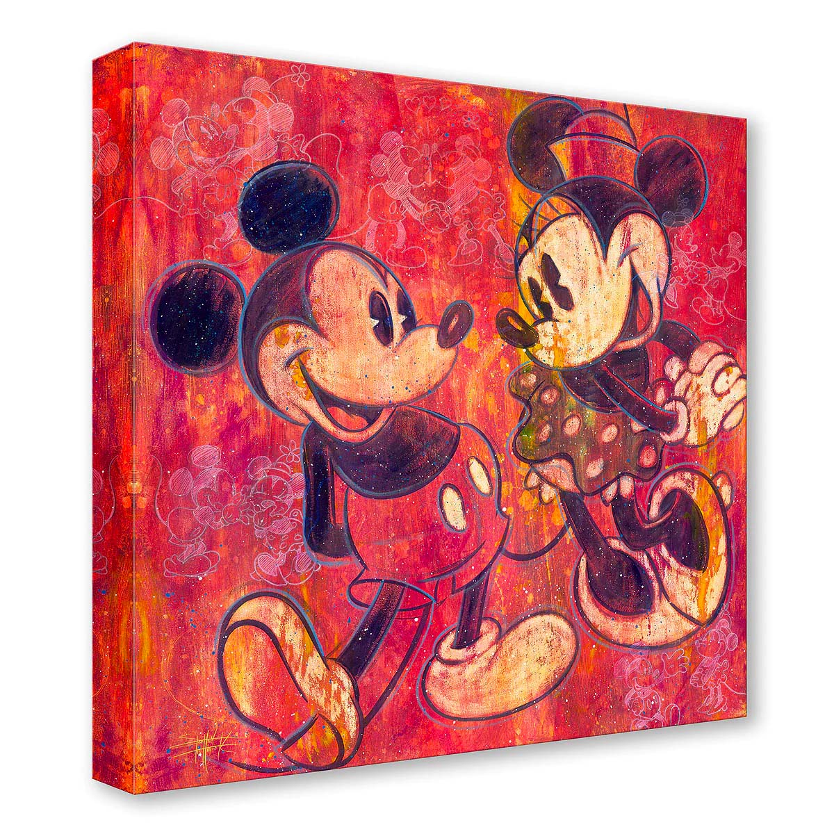 Stephen Fishwick Disney "Drawn Together" Limited Edition Canvas Giclee