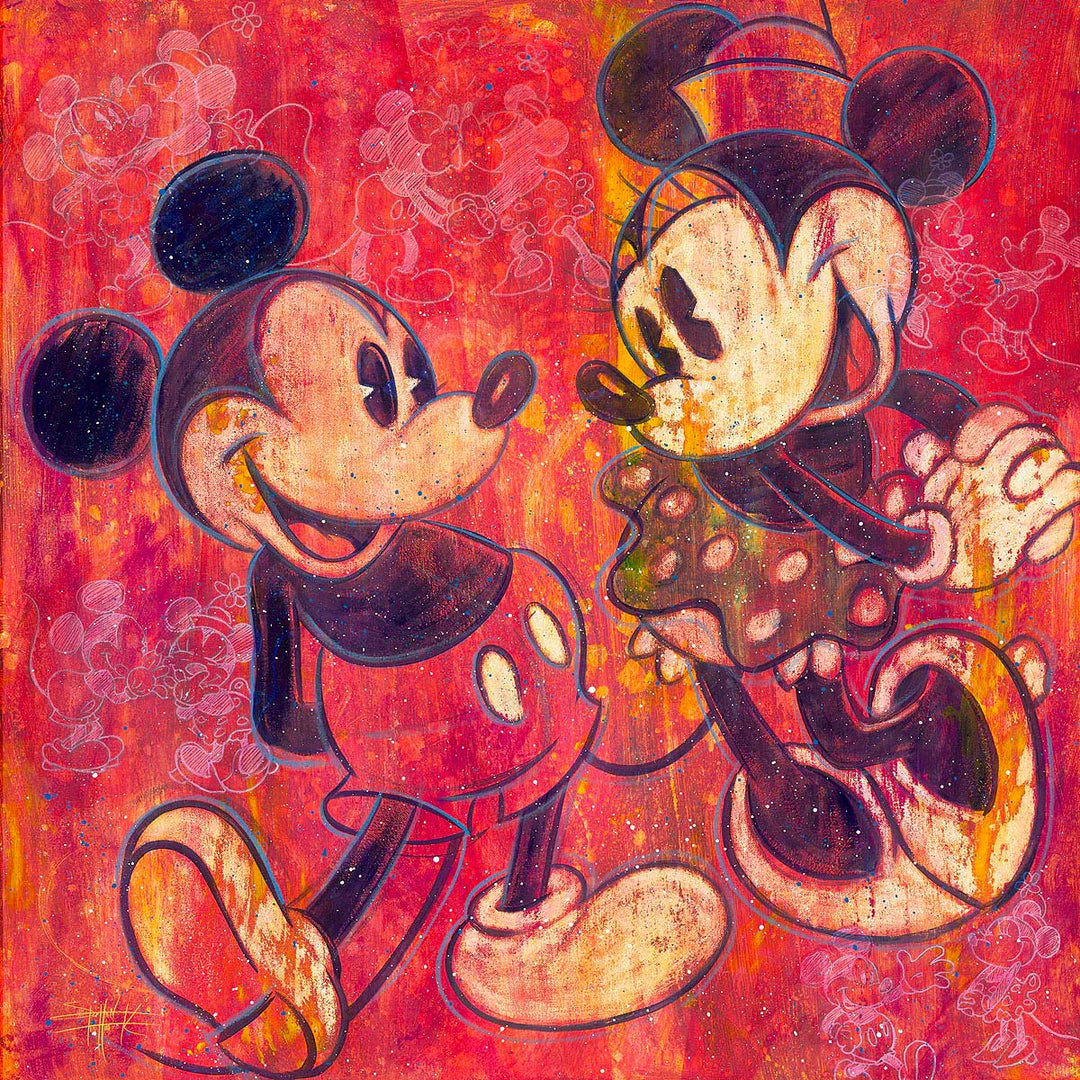 Stephen Fishwick Disney Drawn Together Limited Edition Canvas Giclee