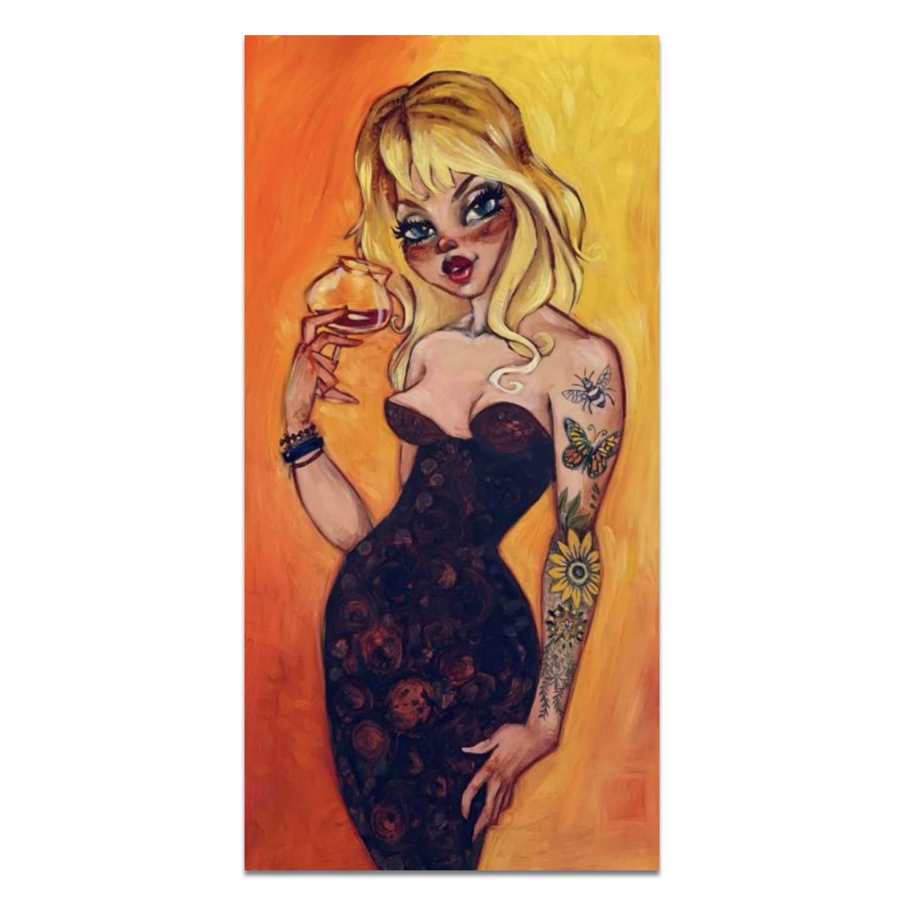 Todd White Even Broken Crayons Can Colour Limited Edition Canvas On Board