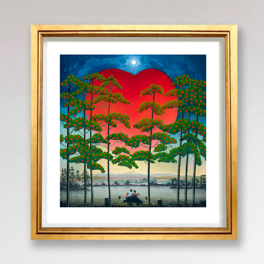 Everlasting Love by Mackenzie Thorpe framed limited edition artwork
