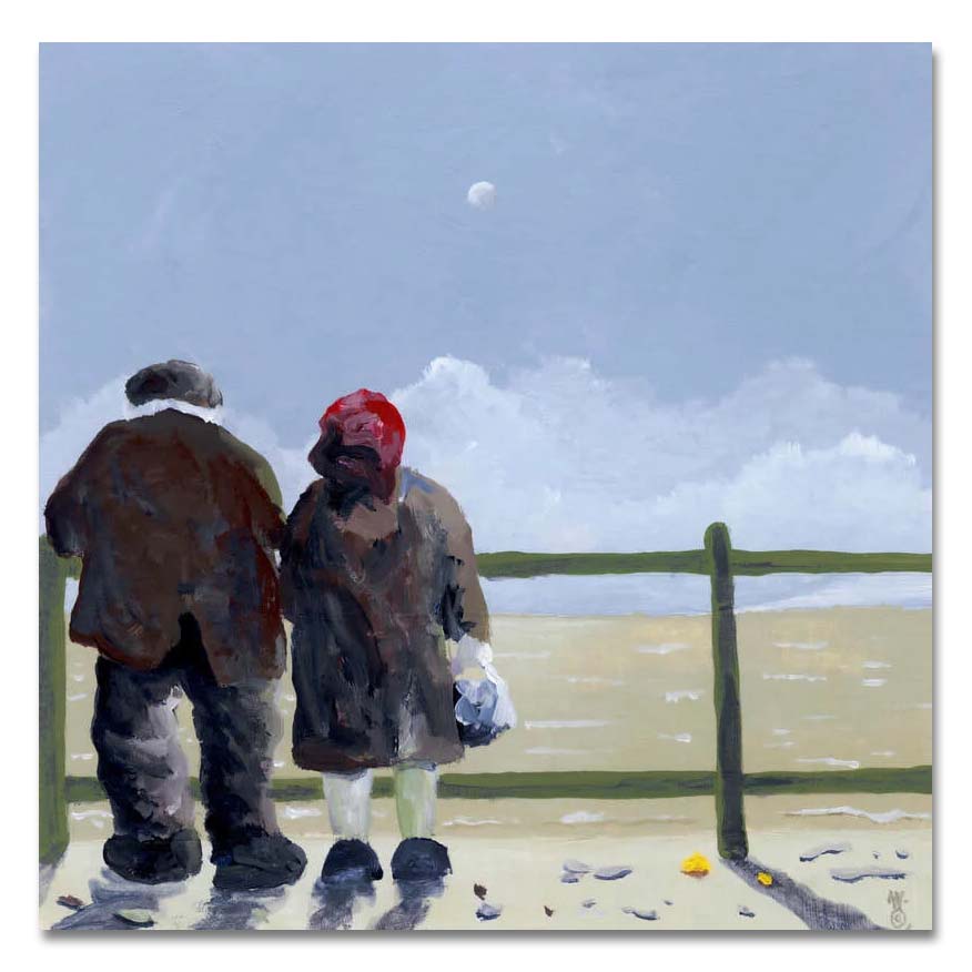 Mackenzie Thorpe Every Day's a Sunday Limited Edition Paper Giclee