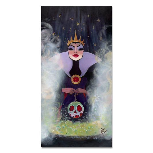 Liana Hee Disney "Evil Queen" Limited Edition Canvas Giclee